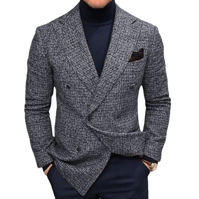 Casual Men's Loose And Simple Suit Jacket