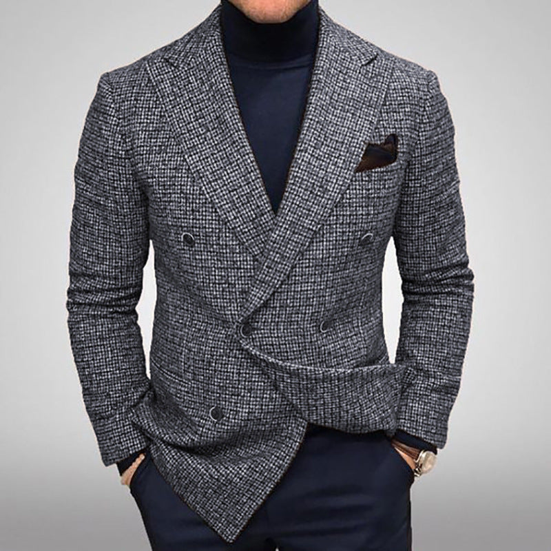 Casual Men's Loose And Simple Suit Jacket
