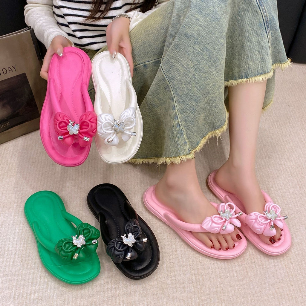 EVA Non-slip Wear-resistant Fashion All-match Women's Outdoor Slippers