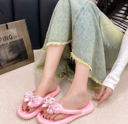 EVA Non-slip Wear-resistant Fashion All-match Women's Outdoor Slippers